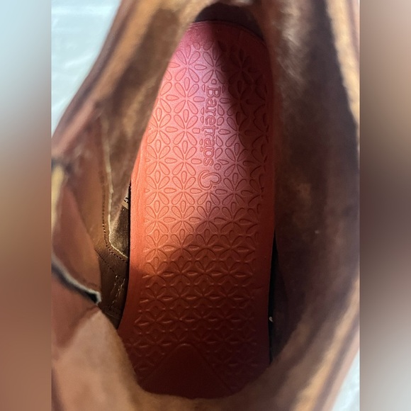 Rebound Patent Pending by Baretraps Women’s Wedge Brown Leather Boots Size 7.5 - Picture 10 of 15